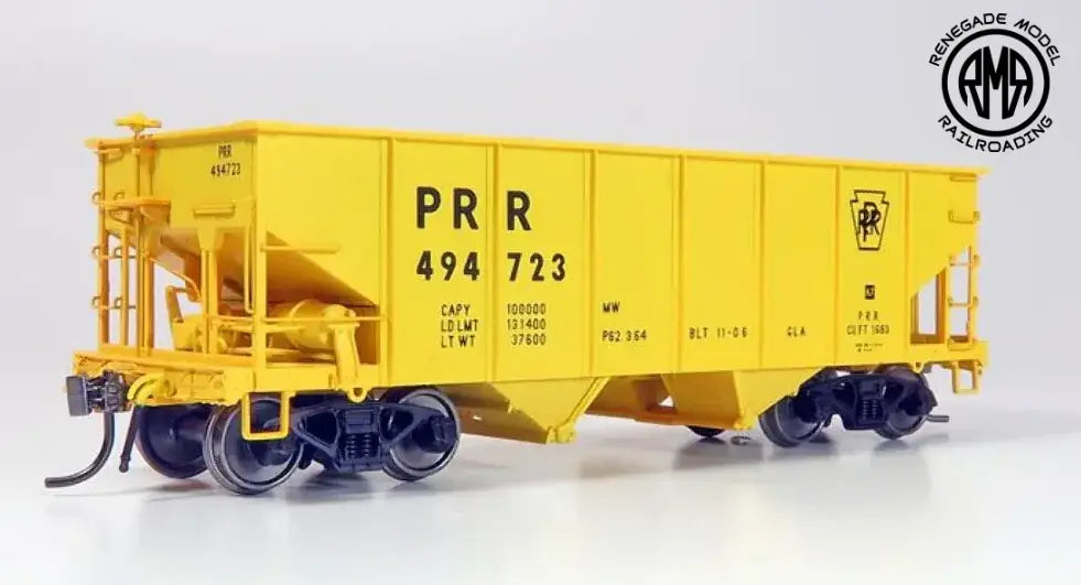 Rapido 148012 HO Pennsylvania GLa 2-Bay Hopper MOW Service (3 Pack)