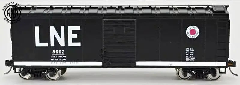 Bowser 43160 HO Lehigh New England 40' Steel Side Box Car #8602