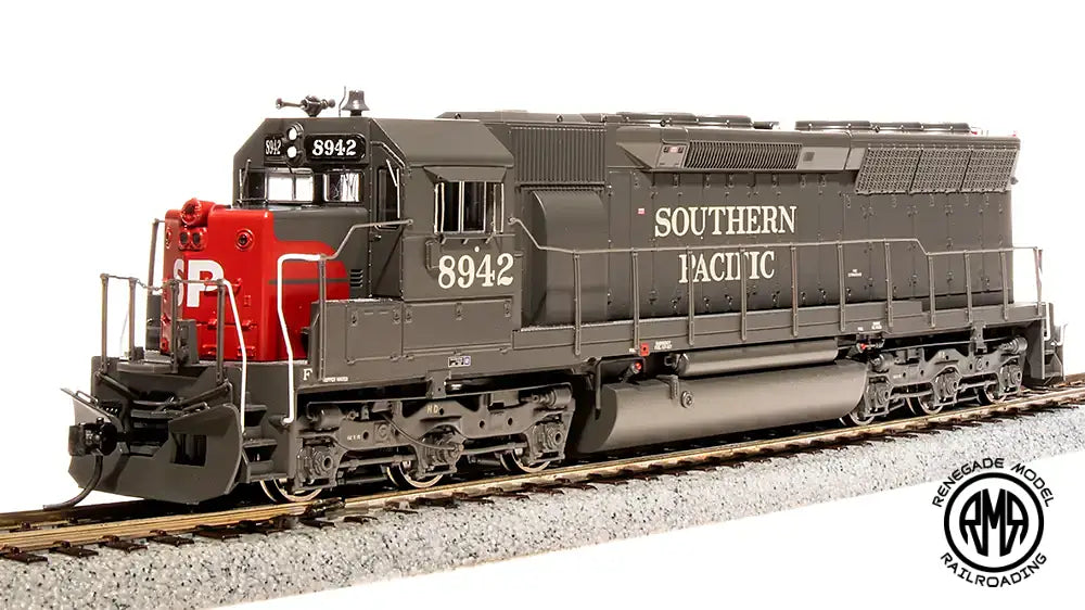 Broadway Limited 4293 HO EMD SP SD45 #8942 Red Gray Paragon4 Sound DC DCC