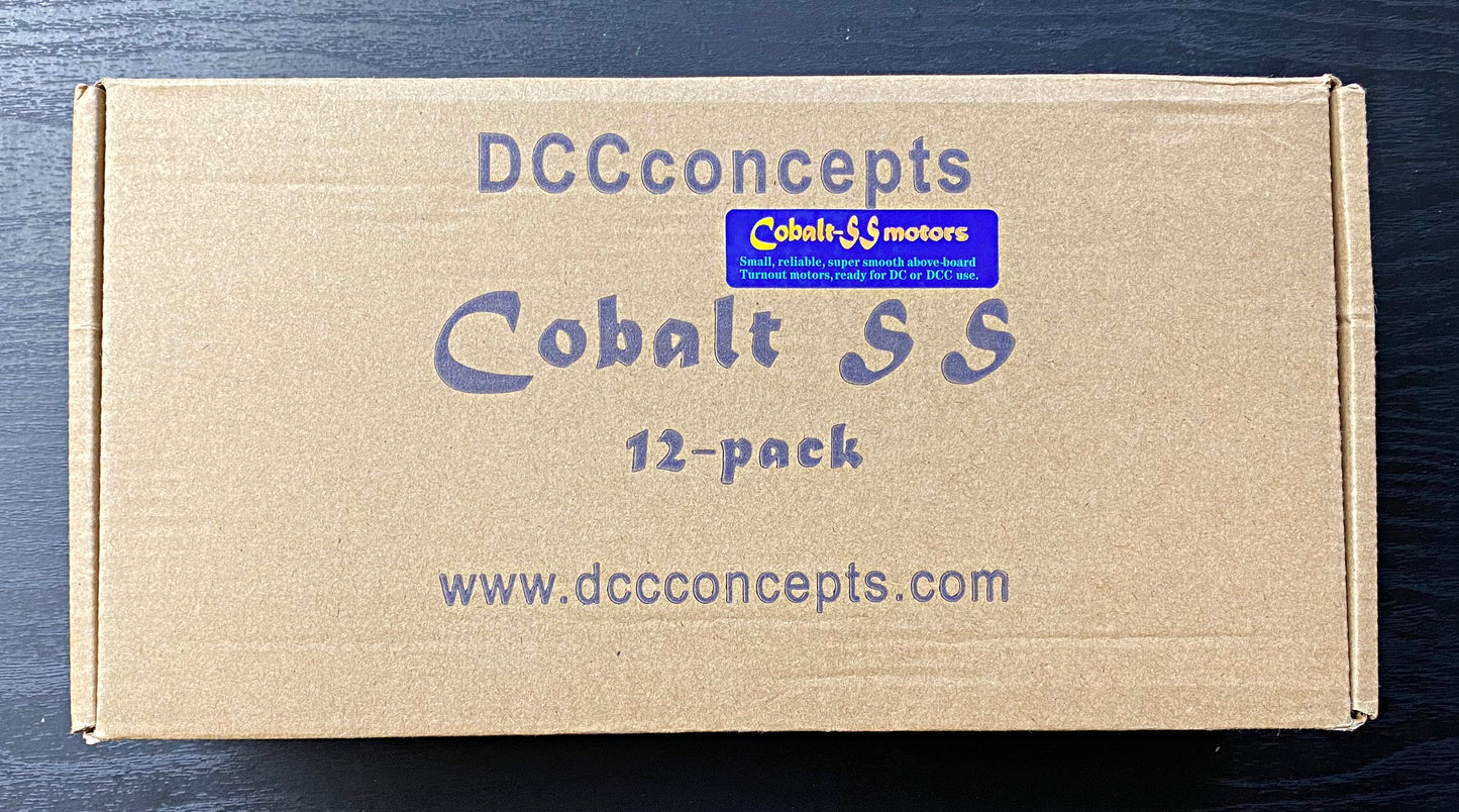 DCC Concepts Cobalt-SS With Controllers & Accessories 12 Pack DCP-CBSS-12