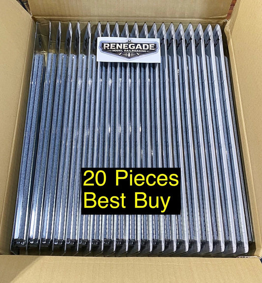 Kato 2-180 HO Scale Unitrack 369mm 14.5" Straight Track 80 Pc Mega Pack
