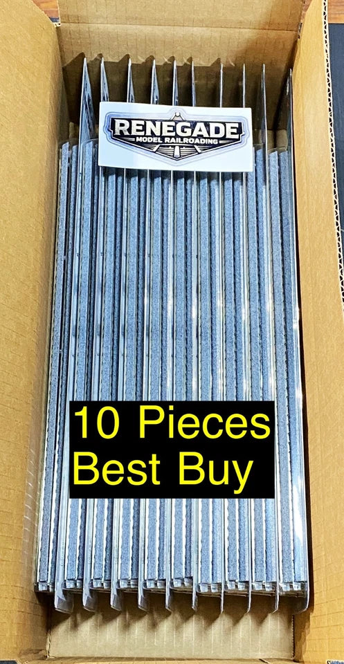 Kato 2-180 HO Scale Unitrack 369mm 14 1/2" Straight Track 40 Pc Mega Pack