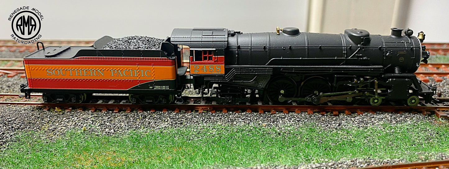 Broadway Limited N 7989 7990 Heavy Pacific SP Daylight Paragon 4 DC DCC Sound Speed Matched Set