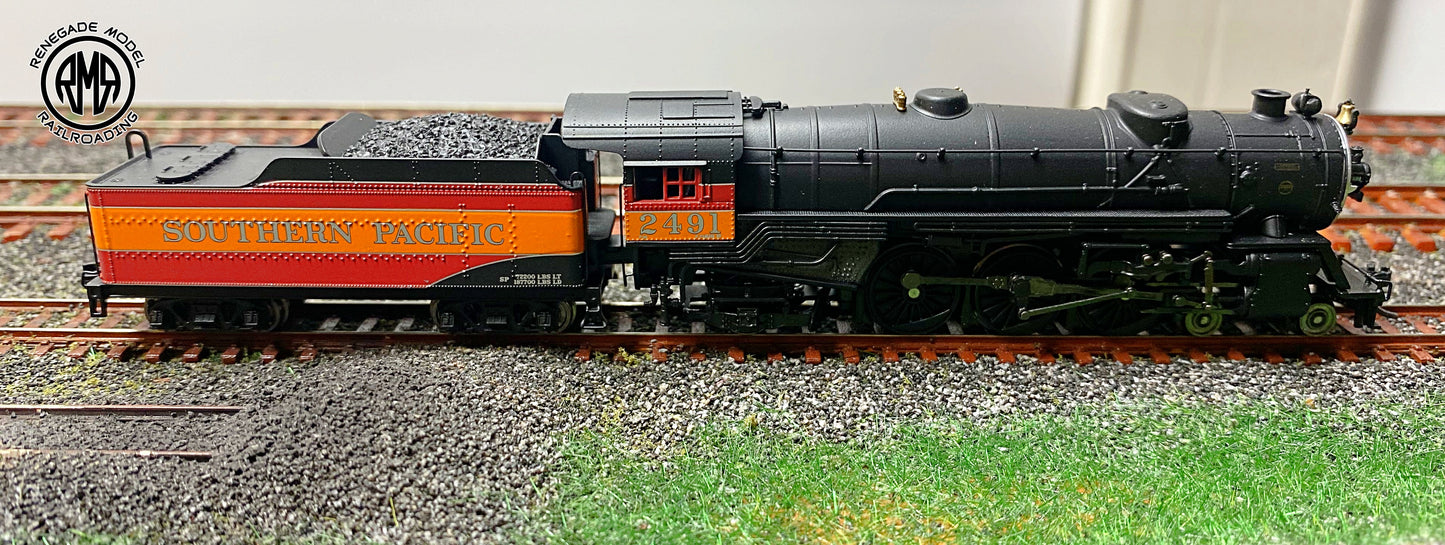 Broadway Limited N 7989 7990 Heavy Pacific SP Daylight Paragon 4 DC DCC Sound Speed Matched Set