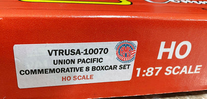 Value Trains USA HO Scale Union Pacific Commemorative 8-Car Set – VAL10070
