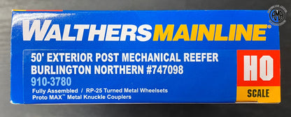 Walthers 9103780 50' Burlington Northern Mechanical Reefer Ready to Run #747098