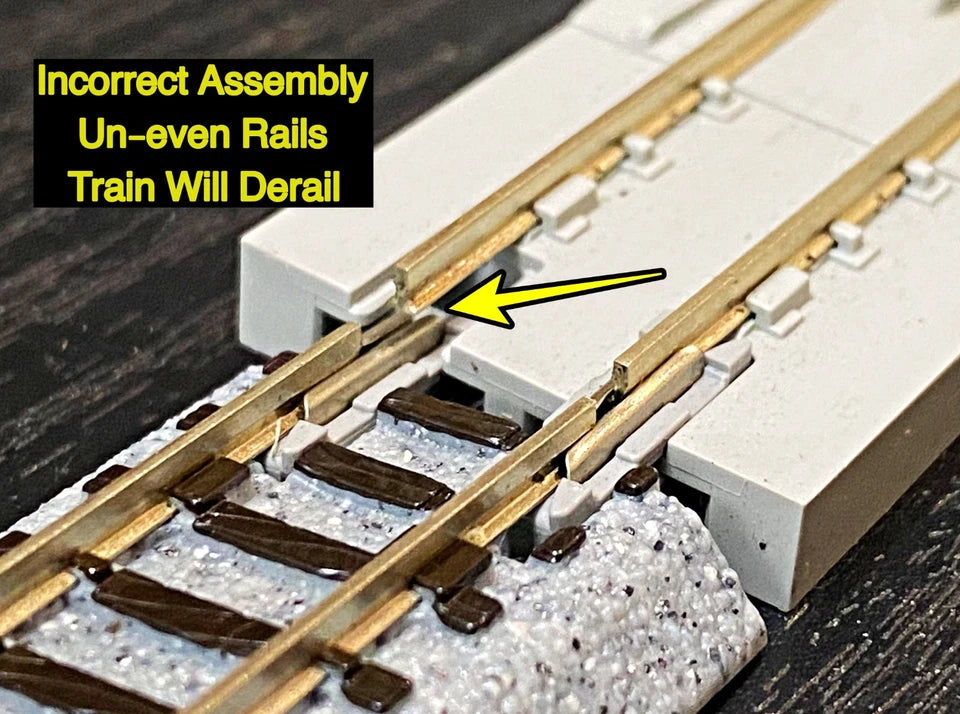 Kato N Scale Nickel Silver UNI Track 4' x 8' 3 Ring Layout Set DC DCC