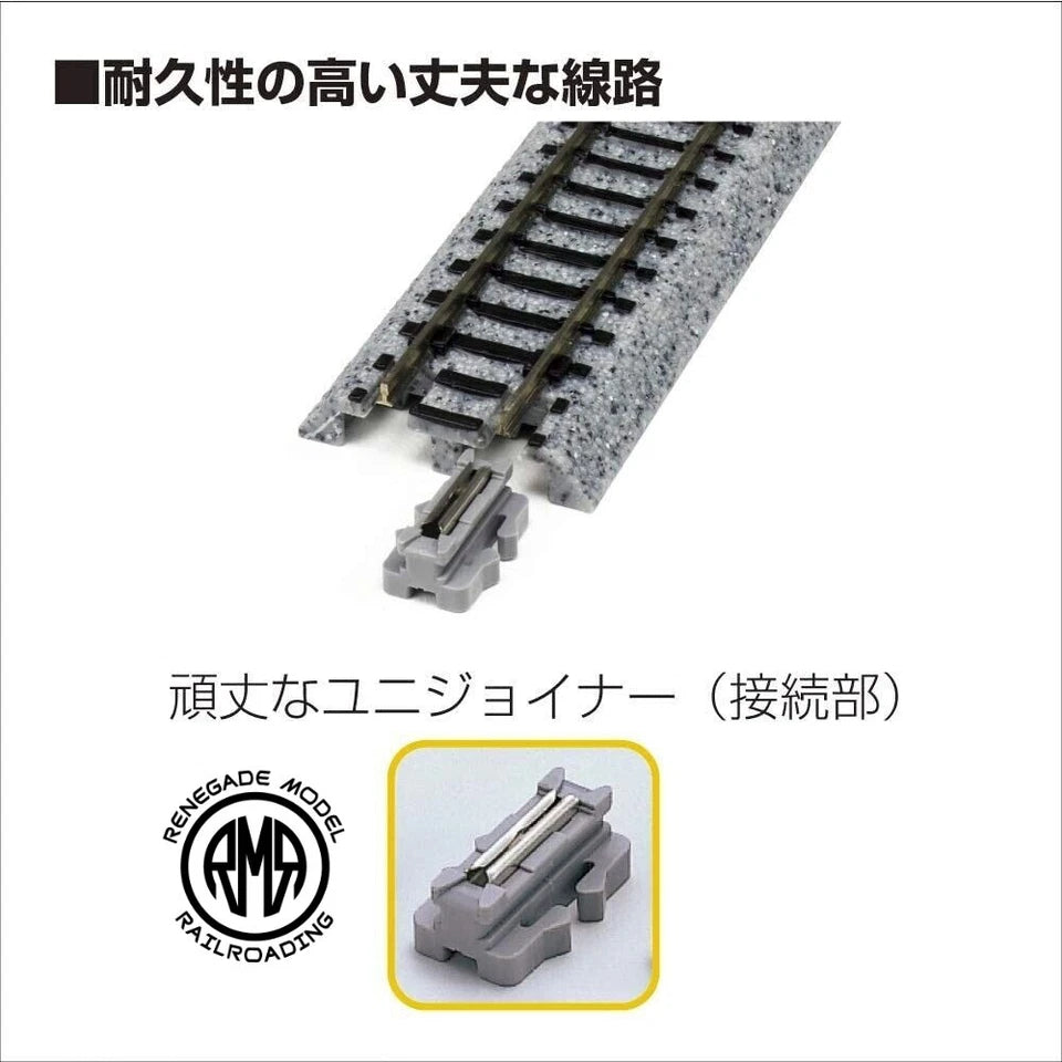 KATO 20-000 20 Packs N Scale Unitrack Straight (4 pcs) 248mm 9 3/4" S248 J