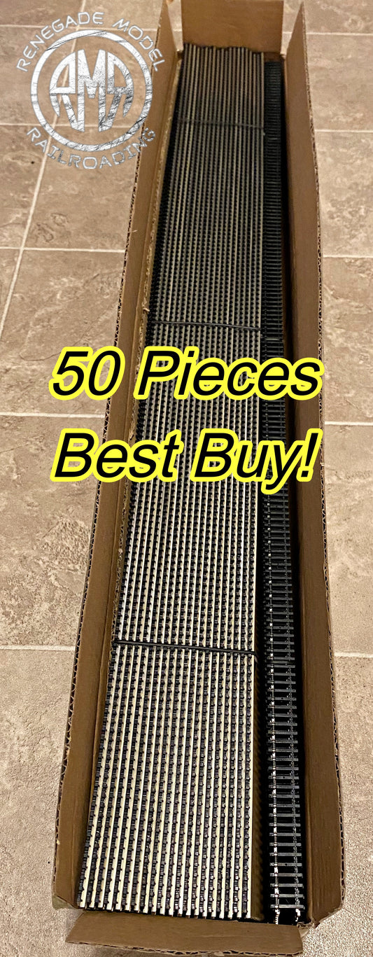 Atlas N code 80 Super flex Track 2500 50 Pieces 29.5"