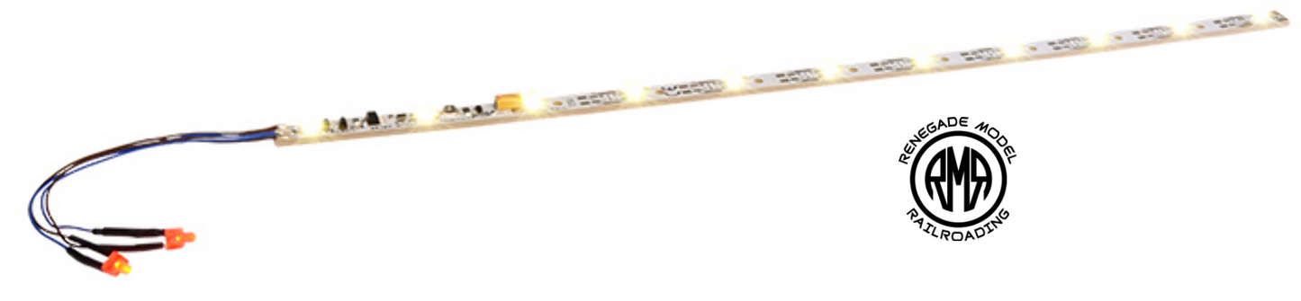 ESU 50709 Passenger Car Interior LED Lighting Strip Yellow HO & N Scale