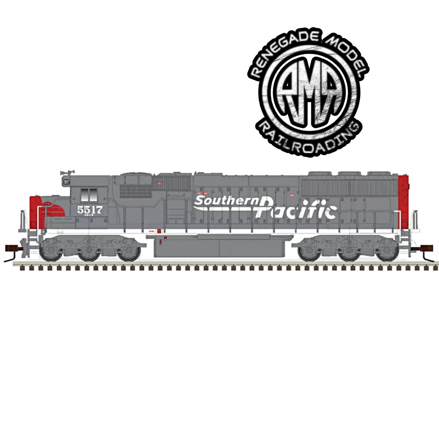 Atlas 40005220 N Scale Southern Pacific SD50 Gold Locomotive #5504 DCC Sound