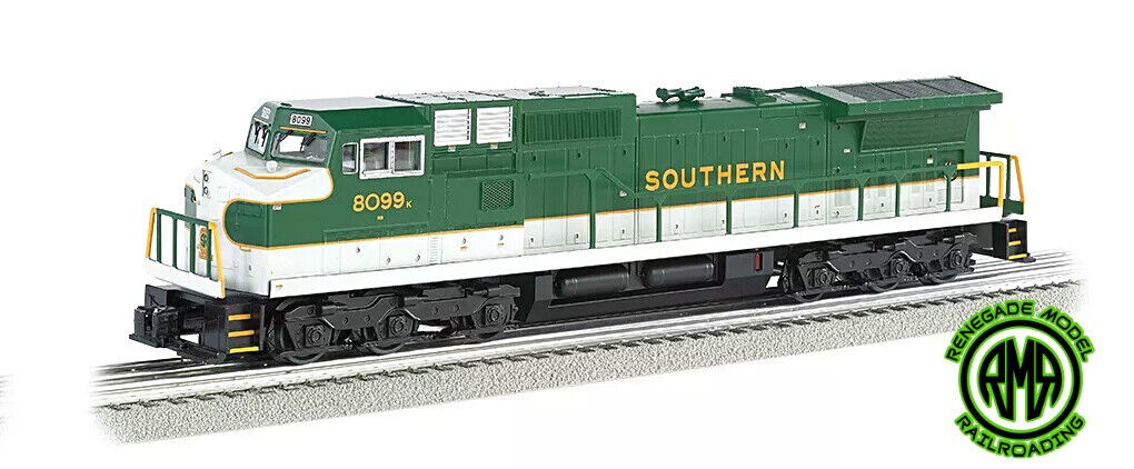 Bachmann 20431 O Southern GE DASH 9 Diesel Locomotive with True Blast Plus #8099