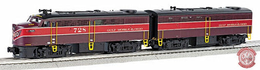 Bachmann O 23203 ALCO FA1 FB1 Gulf Mobile & Ohio True Blast Plus Sound #728 #84