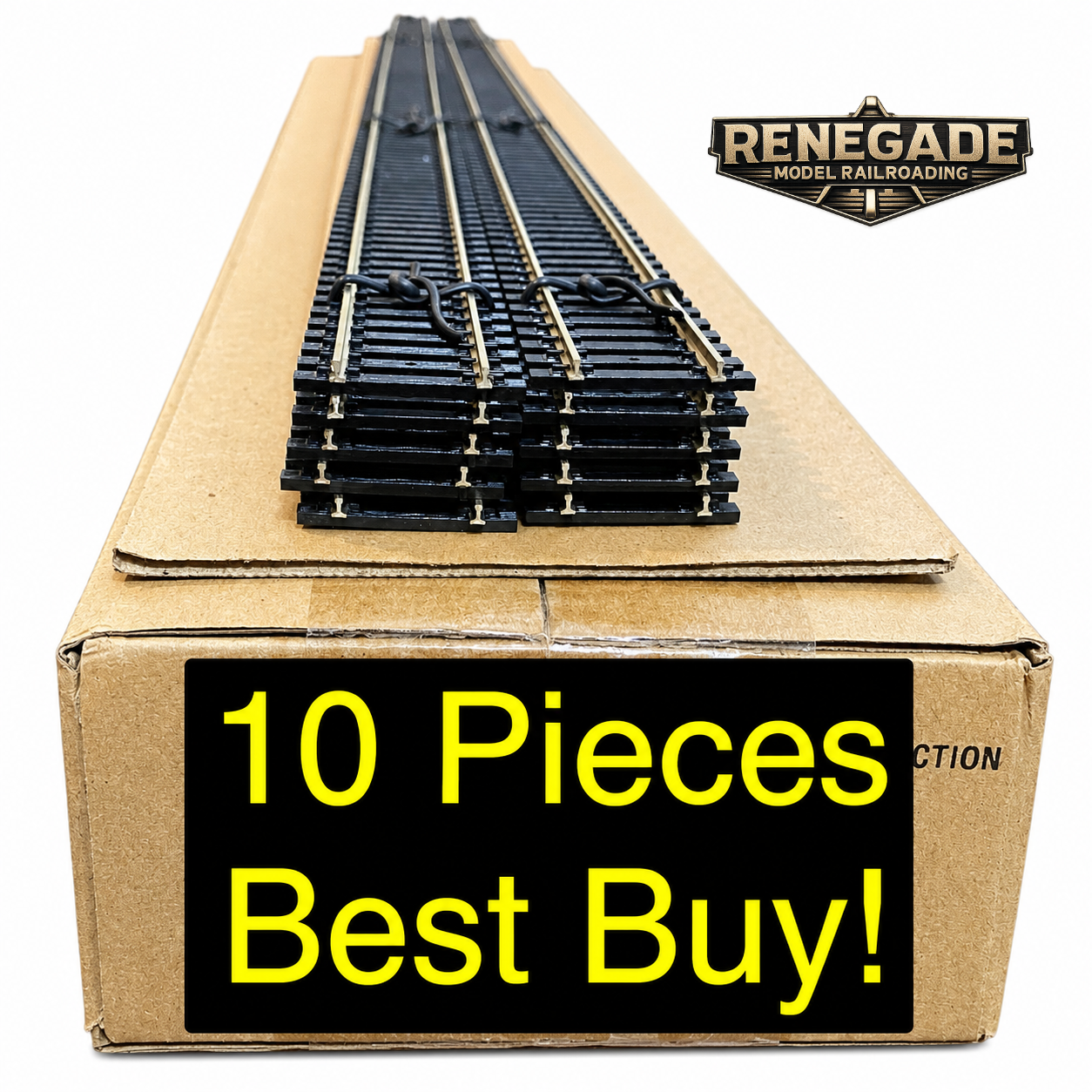 Atlas 168 HO Code 100 Super-Flex Nickel Silver Track 36" (10 Pieces)