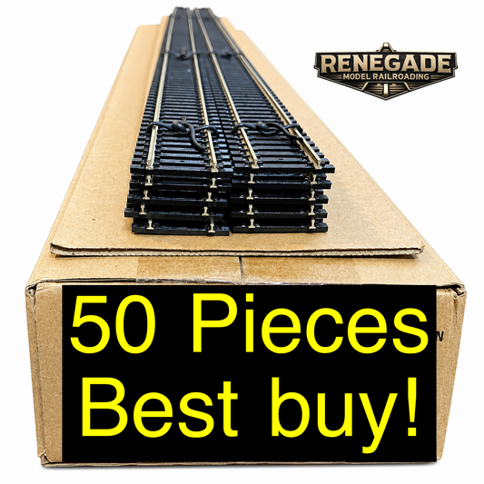 Atlas 168 HO Code 100 Super-Flex Nickel Silver Track 36" (50 Pieces)