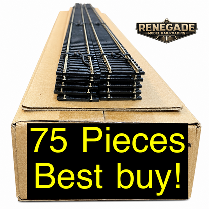 Atlas 168 HO Code 100 Super-Flex Nickel Silver Track 36" (75 Pieces)