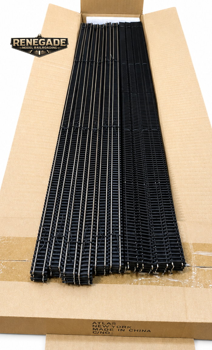 Atlas N Scale Code 80 Super Flex Track 29.5" 50 Pcs 2500
