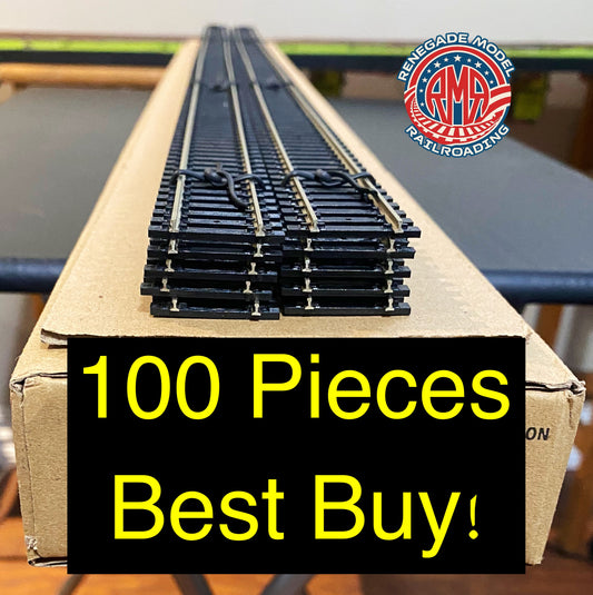 Atlas 168 HO Code 100 Super-Flex Nickel Silver Track 36" (100 Pack)
