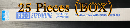 PECO N Scale Code 80 Flex Track Wood Ties 25 Pieces SL-300