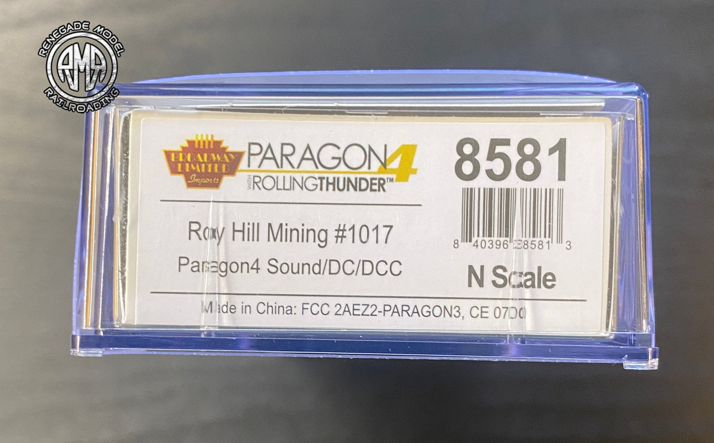 Broadway Limited 8581 N GE AC6000 Roy Hill Mining Paragon4 DC DCC Sound