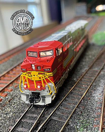 Broadway Limited 8586 N GE AC6000 AT Santa Fe #723 Paragon4 DC DCC