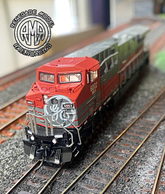 Broadway Limited 8576 N GE AC6000 GECX #6002 Paragon4 DC DCC Sound