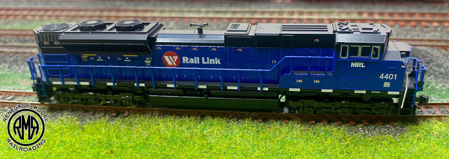 Kato 1768531DCC N Scale Montana Rail Link SD70ACe #4401 Digitrax DN163K1C DCC