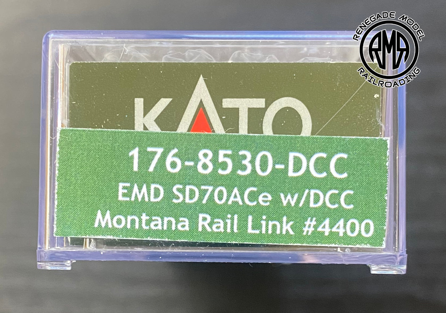 Kato 1768530DCC N Scale Montana Rail Link SD70ACe #4400 Digitrax DN163K1C DCC