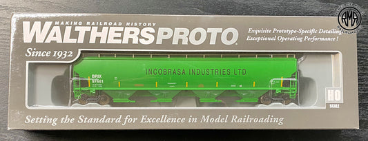 Walthers 920-110310 HO Scale BRIX 67' Trinity 6351 4 Bay Covered Hopper #97461