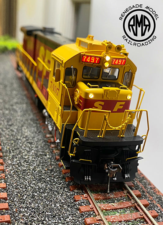 Rapido HO Scale B36-7 LOKSOUND ATSF Kodachrome #7497 18560