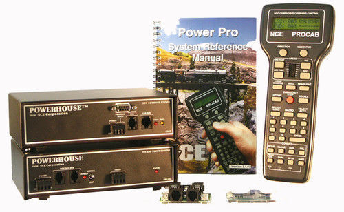 NCE 524-006 Power Pro PH-Pro 10 Amp Starter Set Includes D408SR Decoder