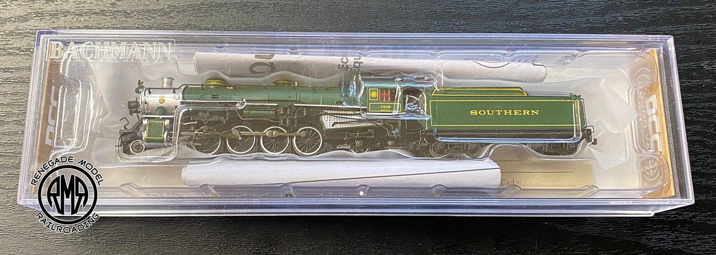 Bachmann 53451 N Scale Southern #1489 4-8-2 Light Mountain DCC Sound Steam