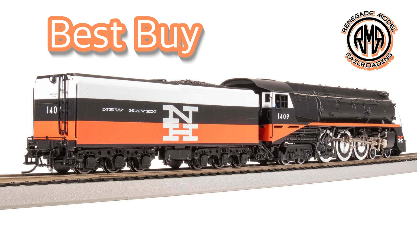Broadway Limited 7877 HO Haven I5 #1409 Mcginnis Paragon 4 Sound DC DCC Smoke