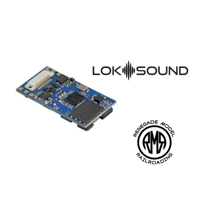 Decoder Sonido LokSound 5 micro DCC / MM / SX / M4, NEM-652 8 pin, con Decoder Sonido LokSound 5 micro DCC / MM / SX / M4, NEM-652 8 pin, con