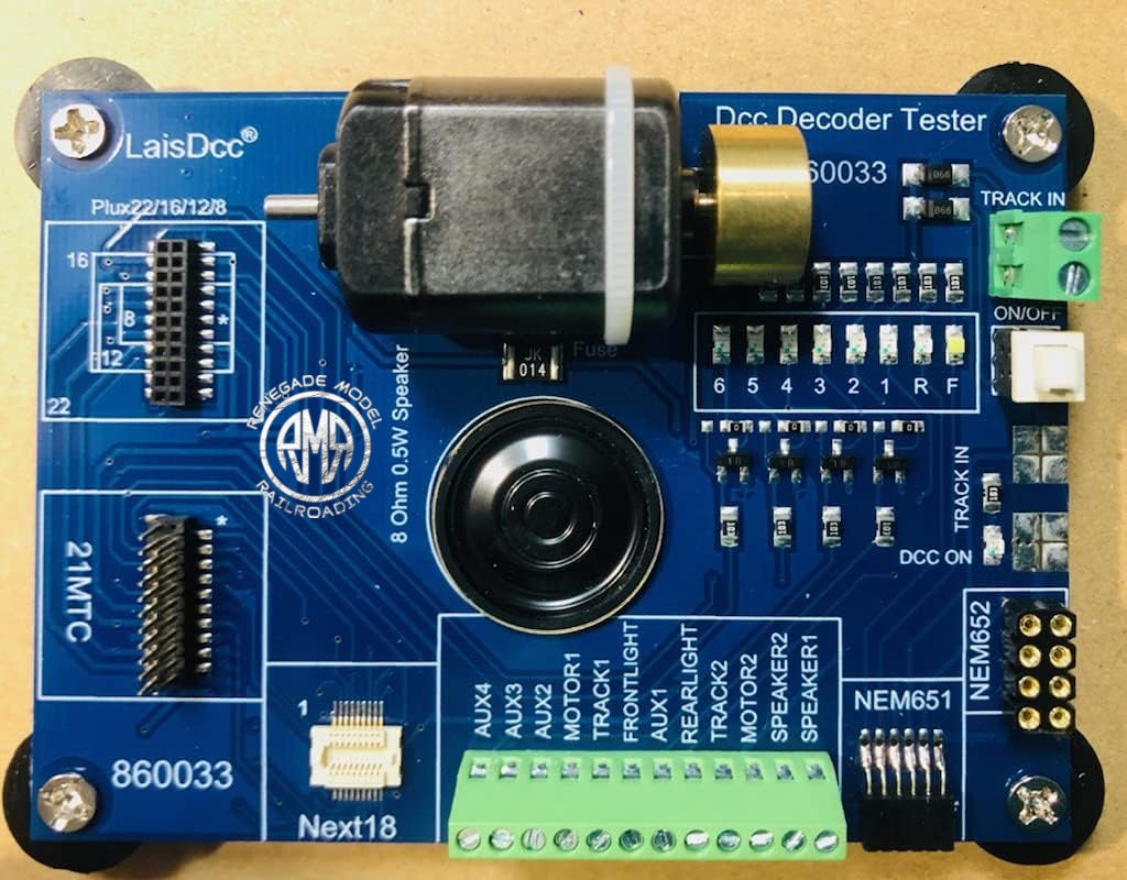 ESU 53900 New Version DCC Decoder Tester Cube Speaker, E24 & More ...