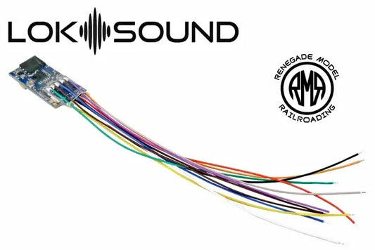 ESU 58823 LokSound 5 DCC MICRO Sound Decoder Open Wire 5.0