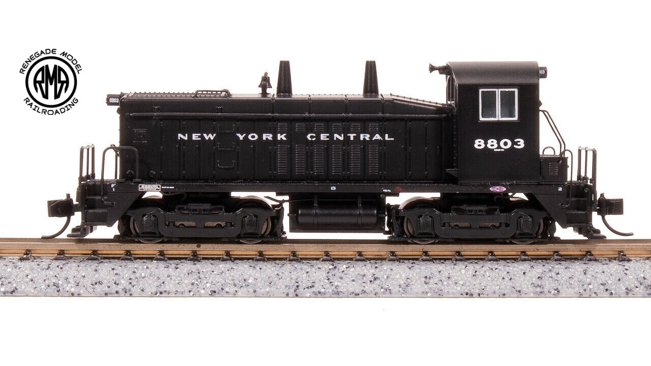 Broadway Limited 7497 N Scale NYC EMD NW2 Diesel Locomotive Black Whit ...