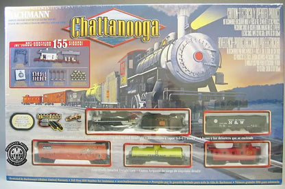 Bachmann 00626 HO Chattanooga The Dixie Line Train Set Steam Engine New