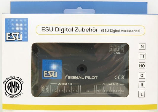 ESU 51840 SignalPilot DCC Accessory Decoder With 16 Outputs