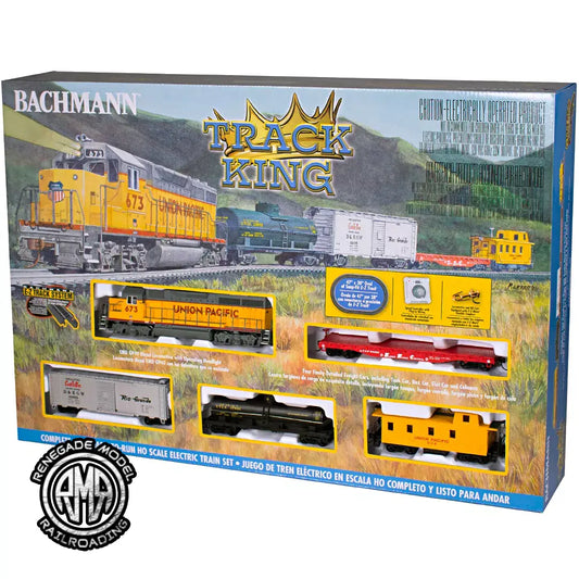 Bachmann 00766 HO Scale Union Pacific Track King Ready to Run Train Set