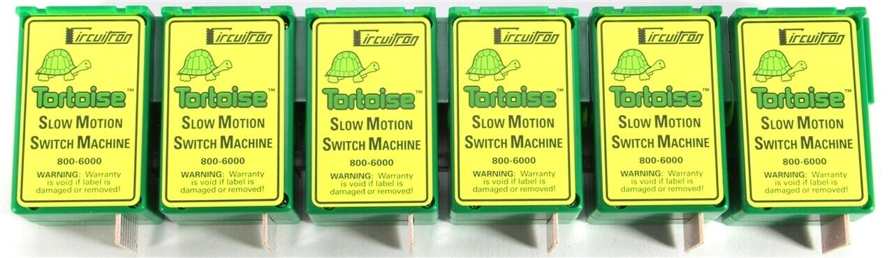 Circuitron 800-6012 Tortoise Slow Motion Switch Machine Pack of 6